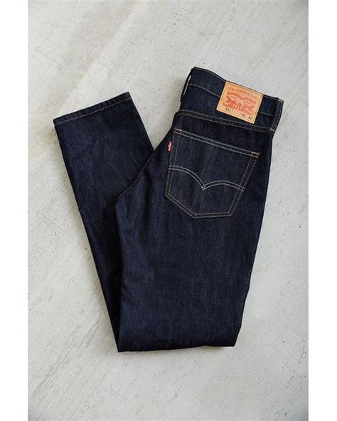 Levi S 511 Dark Hollow Slim Jean In Blue For Men VINTAGE DENIM DARK