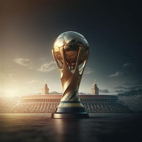 Premium Photo | Fifa world cup trophy