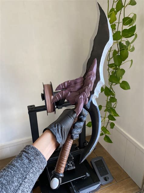 Kasakas Venom Fang Dagger Replica 3d Printed Solo Leveling Inspired