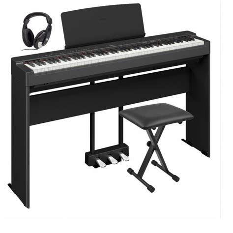 Yamaha P225B Portable Digital Piano Premium Package Black