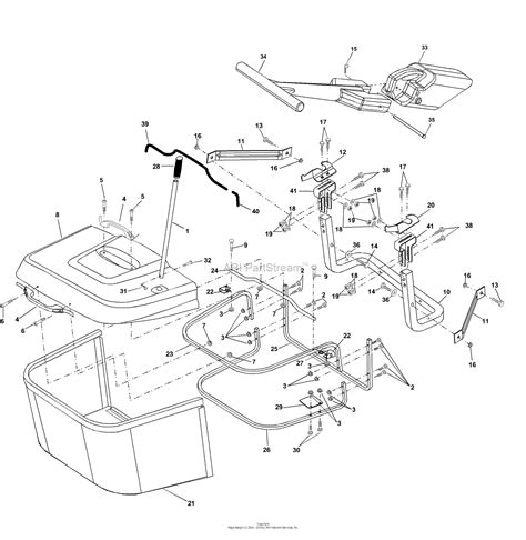 Husqvarna Cth A Parts Diagram For Bagger