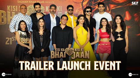 Kisi Ka Bhai Kisi Ki Jaan Trailer Launch Event Salman Khan Pooja