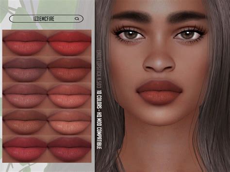 IMF EMILY LIPSTICK Nº503 Sims Sims 4 cc makeup Sims 4