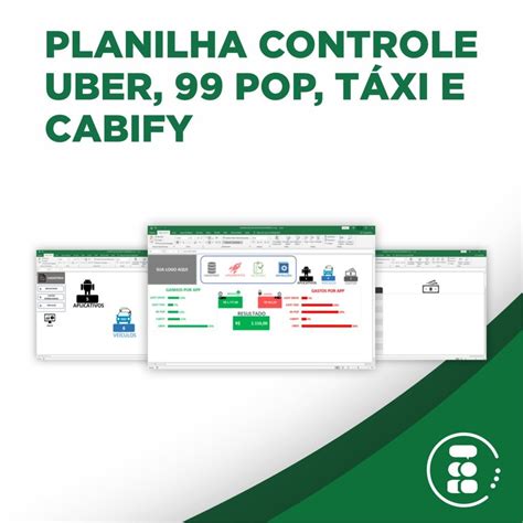 Planilha Controle Uber Pop T Xi E Particulares