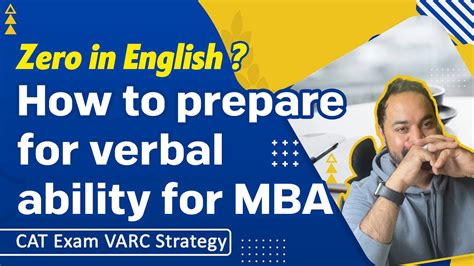 Zero In English How To Prepare For Verbal Ability For Mba Cat Exam