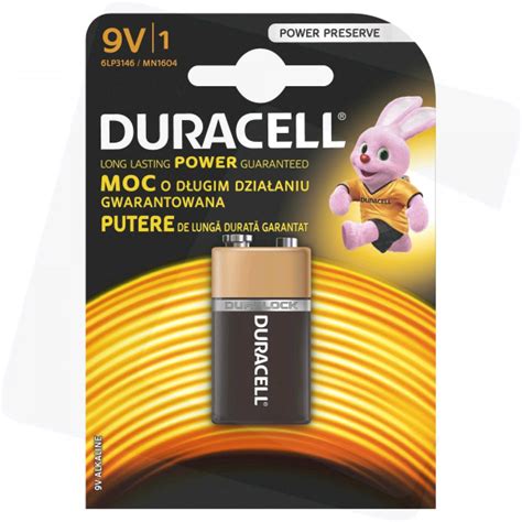 DURACELL PILHA ALCALINA 6LP3146 9V