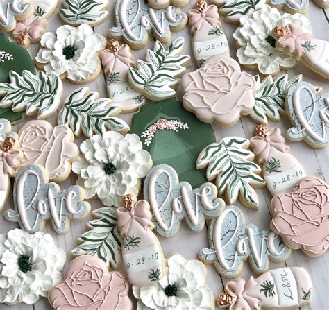 Cookies Bridal Gorgeous Summer Cookies Fancy Cookies Iced