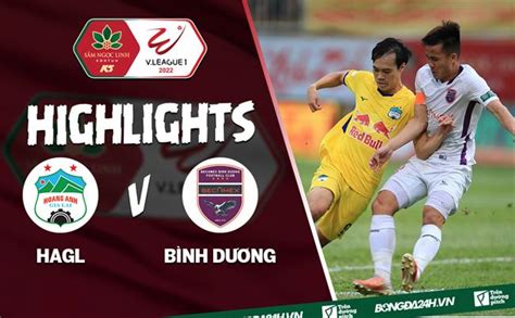 Video bóng đá HAGL vs Bình Dương Highlights V League 2022