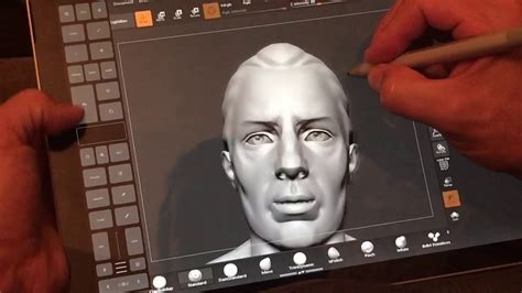 Zbrush On Surface Pro Bamboo Ink Tablet Pro Perfect Navigation