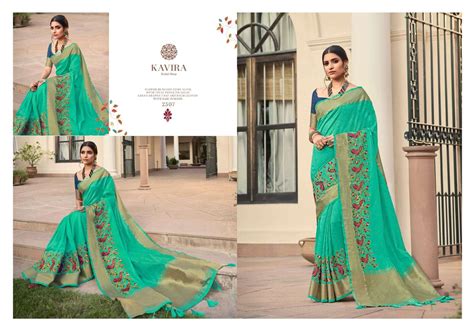 Kavira Ananya Silk Party Wear Saree Collection