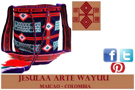 Mochila Wayuu Elaborada A Mano Nica E Irrepetible Dise O Geom Trico