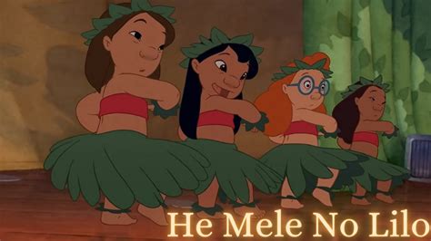 He Mele no Lilo Canción de Lilo Stitch Letra Español Latino