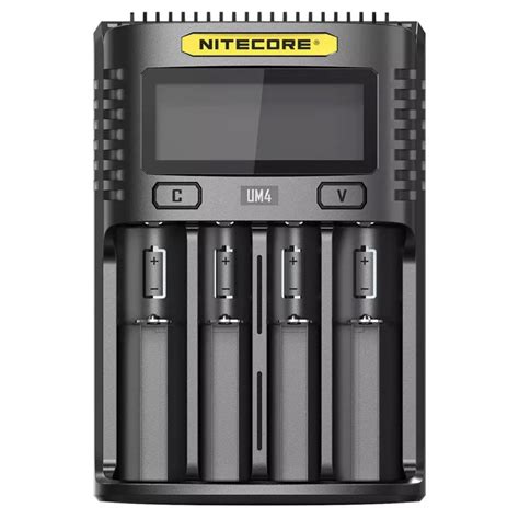 Nitecore Um Usb Qc C Vc Lcd Smart Charger Imr Inr Icr Li Ion