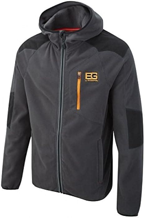 Craghoppers Mens Bear Grylls Survivor Pro Hooded Jacket Pepperblack