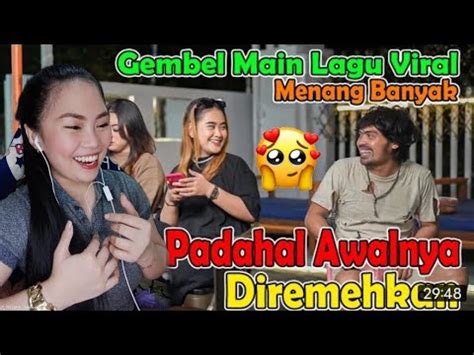 Agogo Violin Gembel Main Lagu Viral Menang Banyak Padahal Awalnya