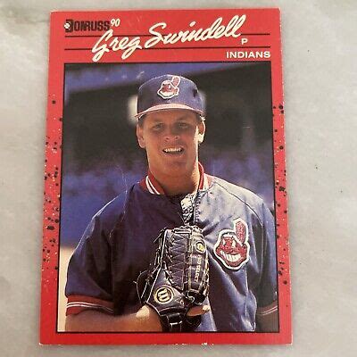 Donruss Greg Swindell Cleveland Indians Baseball Card Ebay