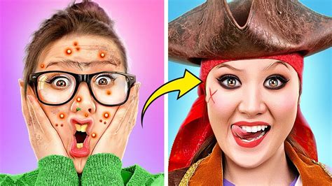 Good Vs Bad Pirate Extreme Makeover Transformasi Satu Warna Makeup