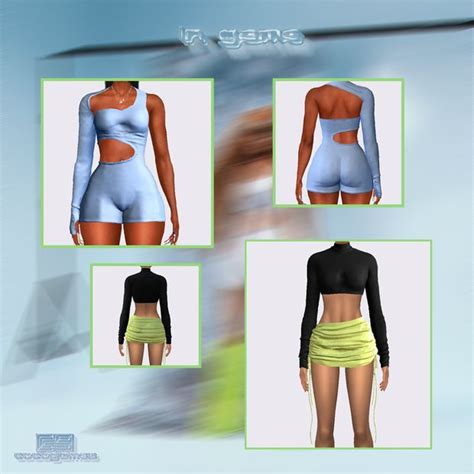 The Stush Clothing Set Coco Games Sims Mods Clothes Sims