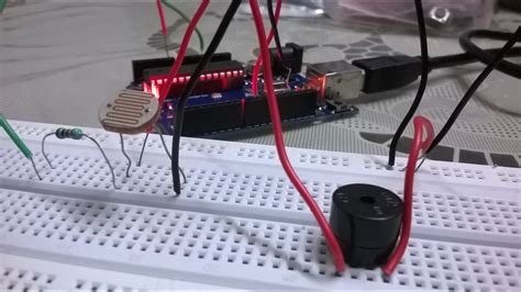 Grab Alarm Using Arduino LDR Buzzer YouTube