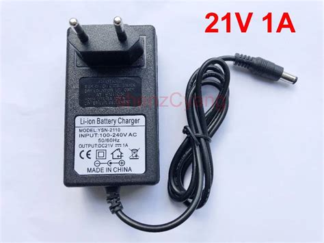 1PCS High Quality 21V 1000mA 1A 5 5mm X2 1mm 2 5mmUniversal AC DC Power