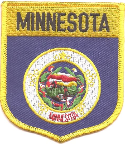 Flag patches, Minnesota patch, MN Flag patch, Minnesota embroidered ...