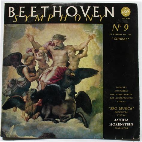 Beethoven Pro Musica Symphony Vienna Jascha Horenstein Symphony