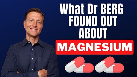 Dr Berg S Surprising Benefits Of Magnesium Youtube