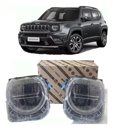 Par De Farol Jeep Renegade Led Original Parcelamento