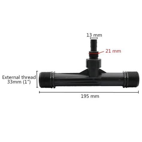Yellow Tube D Irrigation Venturi Filetage M Le