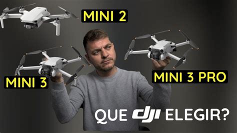 Mejor DRONE DJI MINI 3 VS DJI MINI 3 PRO VS DJI MINI 2 YouTube