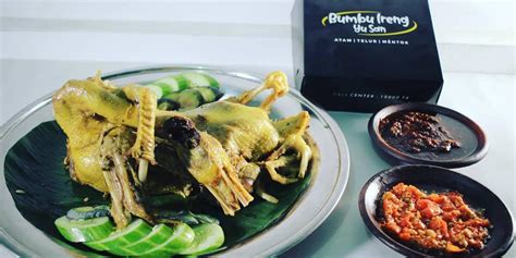 Daftar Harga Menu Delivery Bumbu Ireng Yu San Citra Raya Jakarta