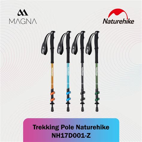 Jual Trekking Pole Naturehike NH17D001 Z Tongkat Treking Gunung Pendaki