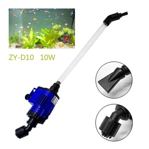 Aquarium Water Changer Powerful Suction Fish Feces Cleaner Pump ...