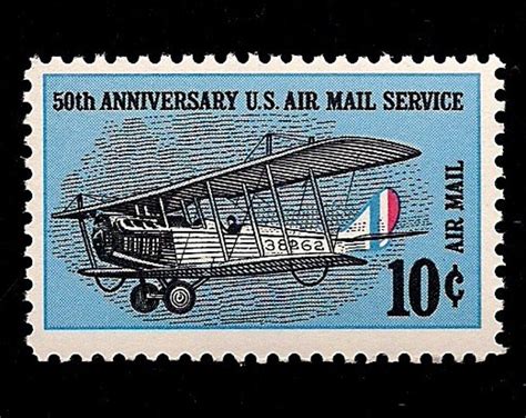 10 Curtiss Jenny Pack Of 10 Curtiss Jenny Mail Plane Vintage 1968