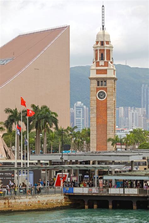 Clock Tower Hong Kong editorial image. Image of building - 297126570
