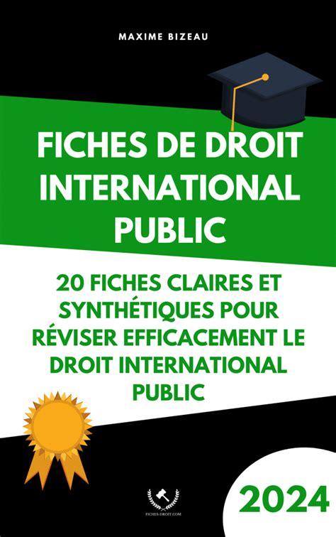 Fiches De Droit International Public Fiches Droit