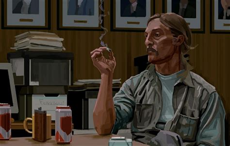 Artstation True Detective Rust Cohle