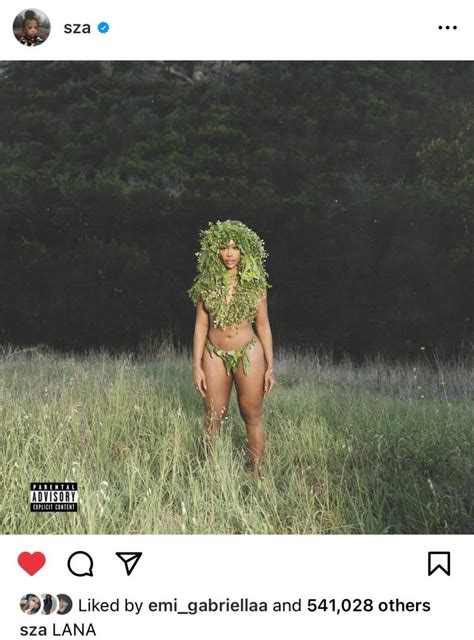 SZA reveals cover art for upcoming "Lana" album