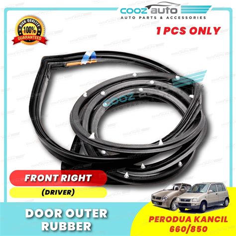 Perodua Kancil Door Outer Rubber Door Rubber Weatherstrip Body