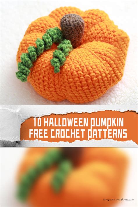 Halloween Pumpkin Crochet Patterns Free Igoodideas