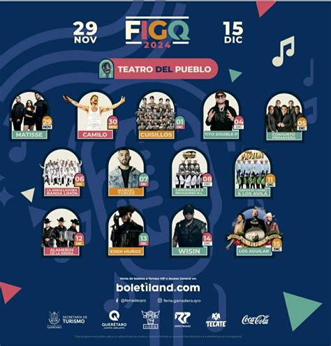 Feria Internacional Ganadera Querétaro 2024 Cartelera Oficial