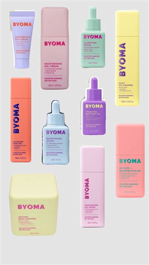 Byoma Beauty Skincare Perfect Skin Care Routine Skin Care Items