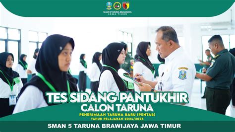 TES SIDANG PANTUKHIR CALON TARUNA ANGKATAN KE 6 SMAN 5 TARUNA