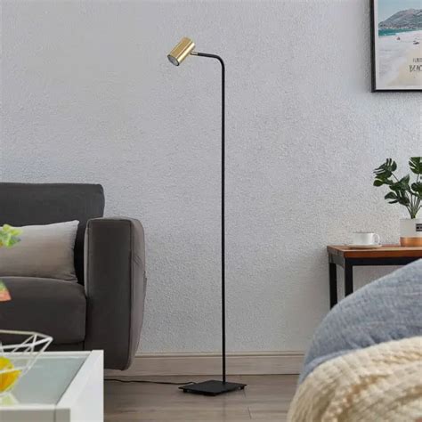 Lindby Stehlampe Sanad Modern In Schwarz Aus Metall U A F R