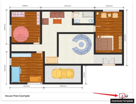 Free Editable House Plan Examples Templates EdrawMax