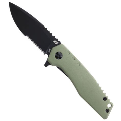 schrade outback folder black oxide finish bladeops