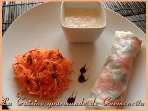 Recettes De Rouleaux De Printemps Et Crabe