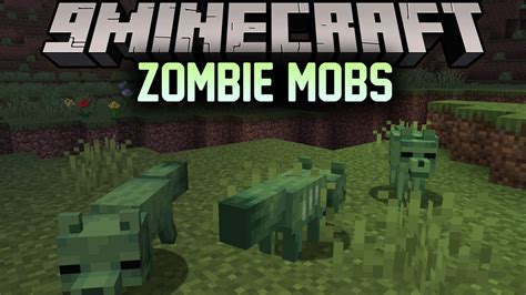 Zombie Mobs Mod 1 18 2 Vanilla S Zombie Version 9Minecraft Net