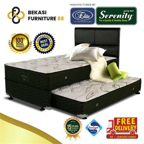 Jual Set Kasur Springbed Serenity In Superstar In By Elite