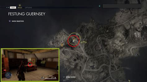 Sniper Elite 5 Festung Guernsey Mission 5 Collectibles And Starting